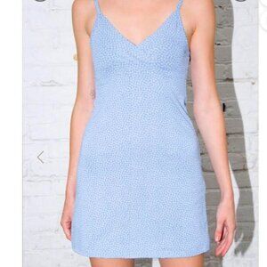 Brandy Melville LIght Blue Floral Dress